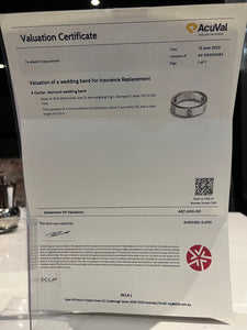 Cartier Love Ring with 3 Diamonds 0.25ct