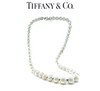 Tiffany and Co Sterling Silver Graduated Ball Necklace