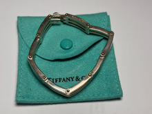 Load image into Gallery viewer, Tiffany &amp; Co. Sterling Silver &amp; 18ct Yellow Gold Vintage Gate Link Bracelet 29.75g