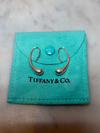 Tiffany & Co. Sterling Silver Elsa Peretti Teardrop Hoop Earrings 6g