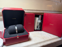 Load image into Gallery viewer, Cartier 18ct White Gold LOVE Cuff Bracelet 27.7g