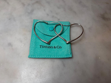 Load image into Gallery viewer, Tiffany &amp; Co. Sterling Silver Elsa Peretti Open Heart Earrings 9.36g