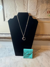 Tiffany & Co. Sterling Silver Vintage Moon Double Chain Necklace 10.5g