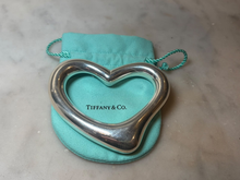 Load image into Gallery viewer, Tiffany &amp; Co. Sterling Silver Elsa Peretti Open Heart Baby Rattle 45.06g