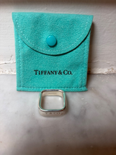 Load image into Gallery viewer, Tiffany &amp; Co. Sterling Silver 1837 Square Ring 11.34g