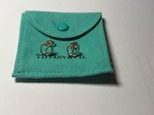 Load image into Gallery viewer, Tiffany &amp; Co. Sterling Silver Elsa Peretti Apple Stud Earrings 1.65g