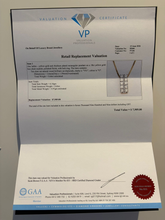 Load image into Gallery viewer, 18ct Yellow Gold Diamond Pendant Necklace 0.66ct 6.18g