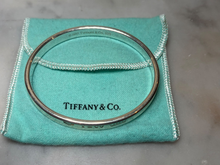 Load image into Gallery viewer, Tiffany &amp; Co. Sterling Silver 1837 Vintage Bangle Bracelet 33.59g