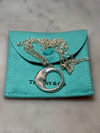 Tiffany & Co. Sterling Silver Vintage Moon Double Chain Necklace 10.5g