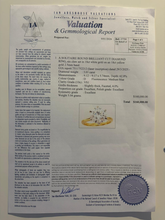 Load image into Gallery viewer, GIA 18ct Yellow &amp; White Gold Diamond Solitaire Ring 3.01ct 5.04g