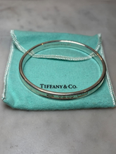 Load image into Gallery viewer, Tiffany &amp; Co. Sterling Silver 1837 Vintage Bangle Bracelet 33.59g