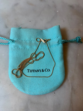 Load image into Gallery viewer, Tiffany &amp; Co. 18ct Rose Gold Small Bead Pendant Necklace 2.5g