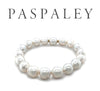 Paspaley Australian South Sea Circle Pearl Diamond Bracelet 0.054ct 29.52g