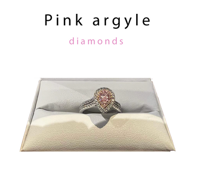 Pink argyle diamond Ring 0.89ct