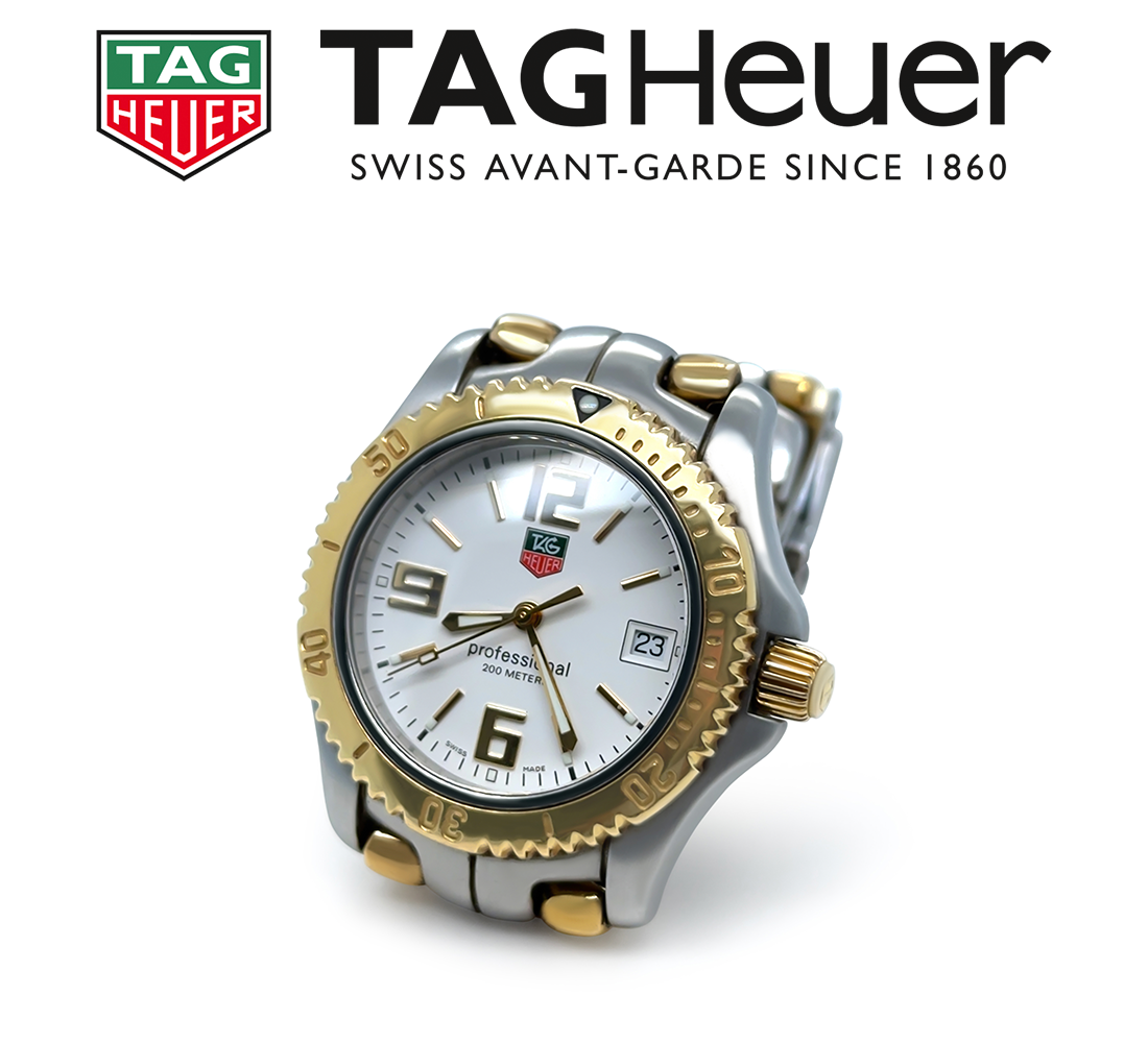 Tag Heuer Link Stainless Steel & Gold Capped Quartz Watch WT1250 – 36m