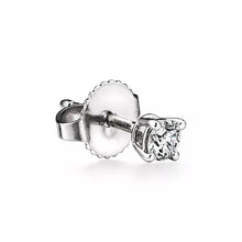 Load image into Gallery viewer, Tiffany &amp; Co. Platinum Diamond Stud Earrings 0.15ct 1.92g