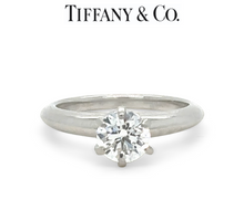 Load image into Gallery viewer, Tiffany &amp; Co Engagement Ring 0.94ct