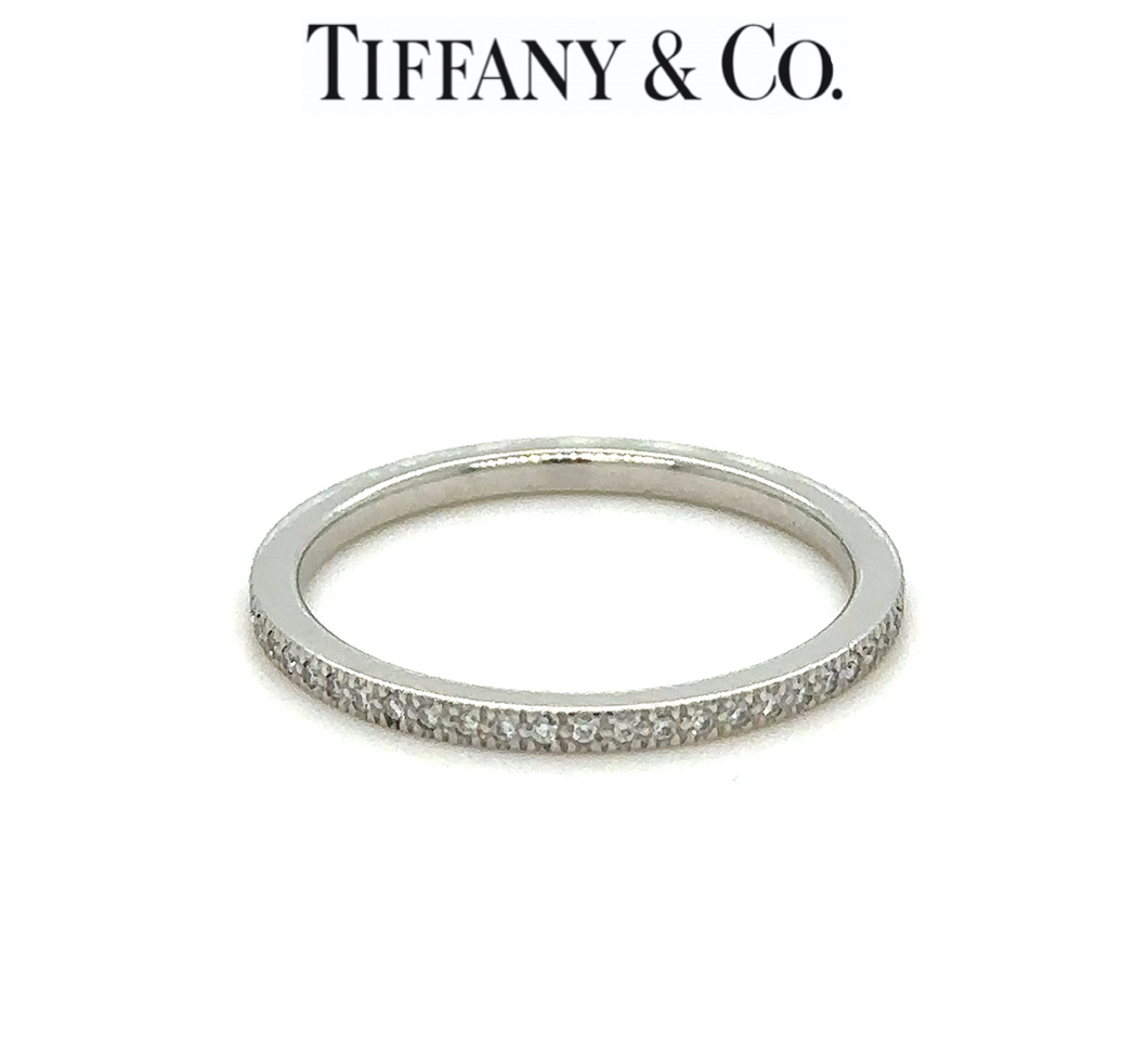 Tiffany & Co Diamond Eternity Ring 0.35ct