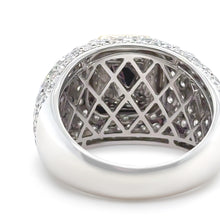 Load image into Gallery viewer, 14ct White and Yellow Gold Emerald and Diamond Cocktail Ring 7.78ct