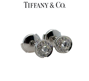 Tiffany & Co Diamond Stud Earrings 0.50ct