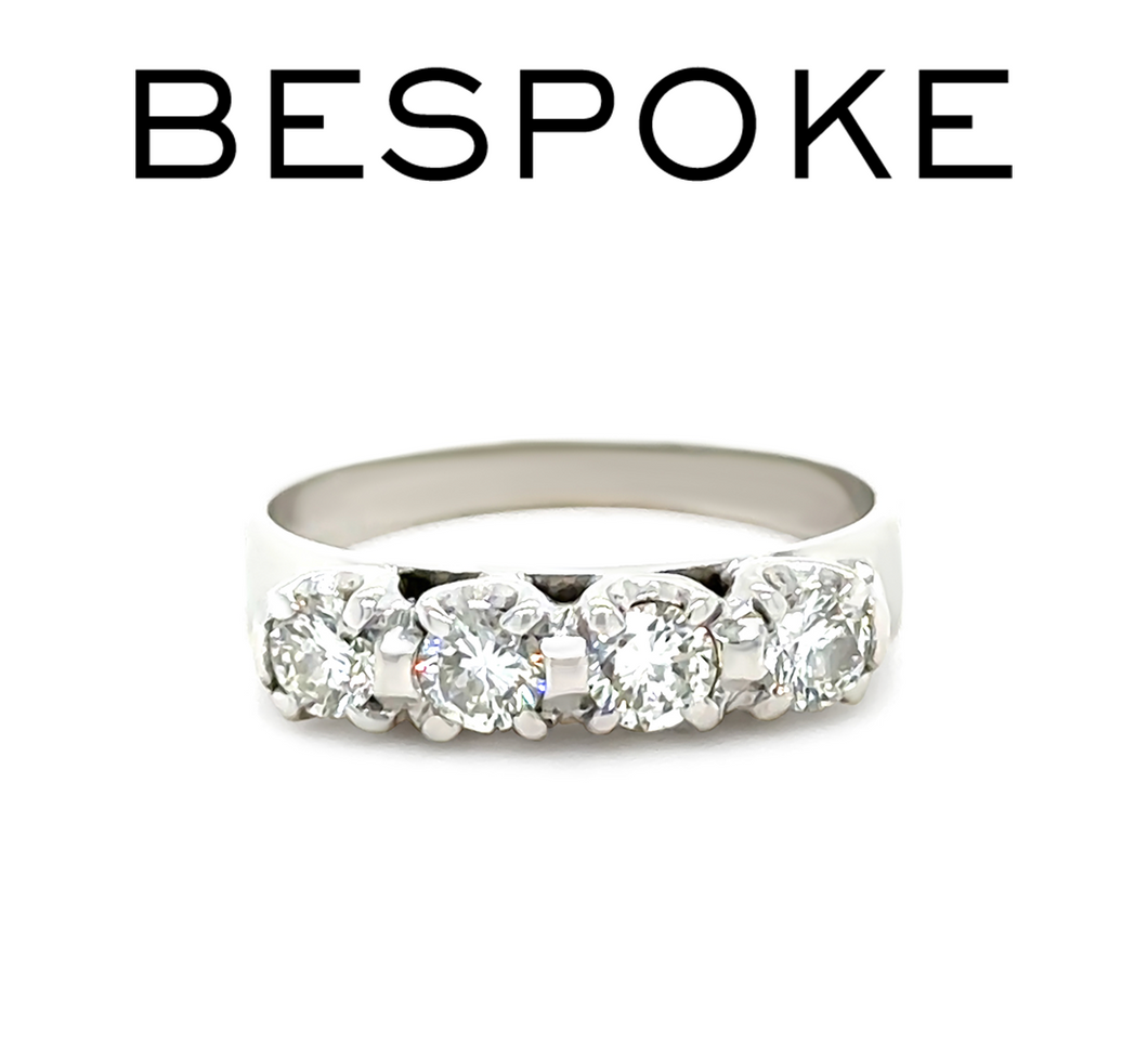 18ct White Gold Diamond Eternity Ring 0.60ct 3g
