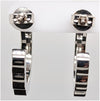 18Ct White Gold And Black Diamond Fairfax And Roberts Earrings - Luxury Brand Jewellery