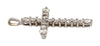 18Ct White Gold And Diamond Cross - Luxury Brand Jewellery