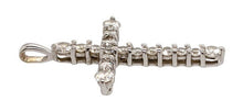 Load image into Gallery viewer, 18Ct White Gold And Diamond Cross - Luxury Brand Jewellery