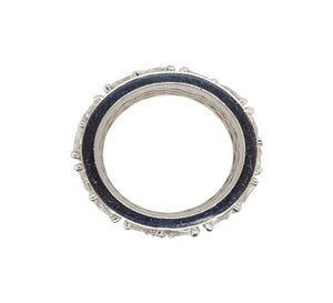 18ct White Gold Diamond Dress Ring - Luxury Brand Jewellery