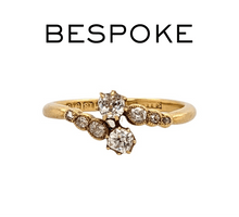 Load image into Gallery viewer, 18Ct Yellow Gold Antique Burmingham Diamond Ring - Luxury Brand Jewellery