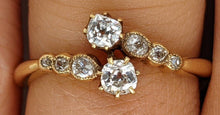 Load image into Gallery viewer, 18Ct Yellow Gold Antique Burmingham Diamond Ring - Luxury Brand Jewellery