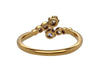 18Ct Yellow Gold Antique Burmingham Diamond Ring - Luxury Brand Jewellery