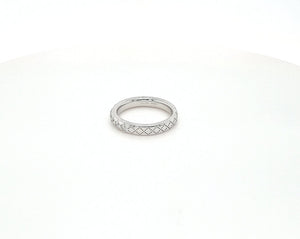 White gold ring
