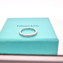 Load image into Gallery viewer, Tiffany &amp; Co Diamond Eternity Wedding Band .22
