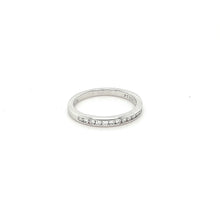 Load image into Gallery viewer, Tiffany &amp; Co Diamond Eternity Wedding Band .22
