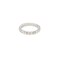 Load image into Gallery viewer, Bespoke Eternity White Gold Ring 1.51ct