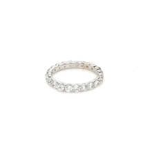 Load image into Gallery viewer, Bespoke Eternity White Gold Ring 1.51ct