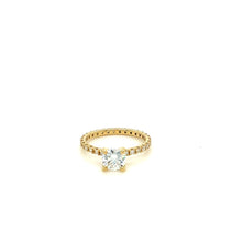 Load image into Gallery viewer, GIA Yellow Gold Diamond Solitaire Ring 1.25ct