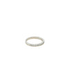 Bespoke 18ct White Gold Diamond Wedding Band .3ct