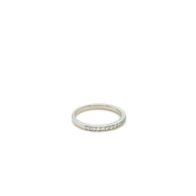 Load image into Gallery viewer, Bespoke 18ct White Gold Diamond Wedding Band .3ct