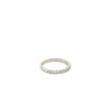 Bespoke 18ct White Gold Diamond Wedding Band 0.29ct