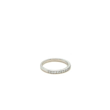 Load image into Gallery viewer, Bespoke 18ct White Gold Diamond Wedding Band 0.29ct