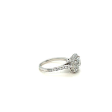 Load image into Gallery viewer, GIA White Gold Asscher Cut Engagement Ring 1.56ct