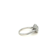 Load image into Gallery viewer, GIA White Gold Asscher Cut Engagement Ring 1.56ct