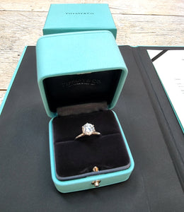 Tiffany Engagement Ring 2.04ct