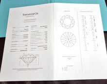 Load image into Gallery viewer, Tiffany &amp; Co Platinum Diamond Ring 1.64ct