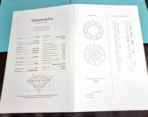 Tiffany & Co Platinum Diamond Ring 1.64ct