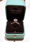 Tiffany & Co Platinum Diamond Ring 1.64ct