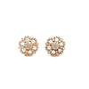 Bespoke Pink & White Diamond Stud Earrings 0.75ct