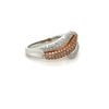 Bespoke Pink & White Diamond Ring 0.50ct